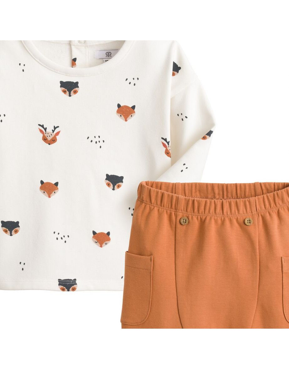 Cotton 2-Piece Outfit - 2