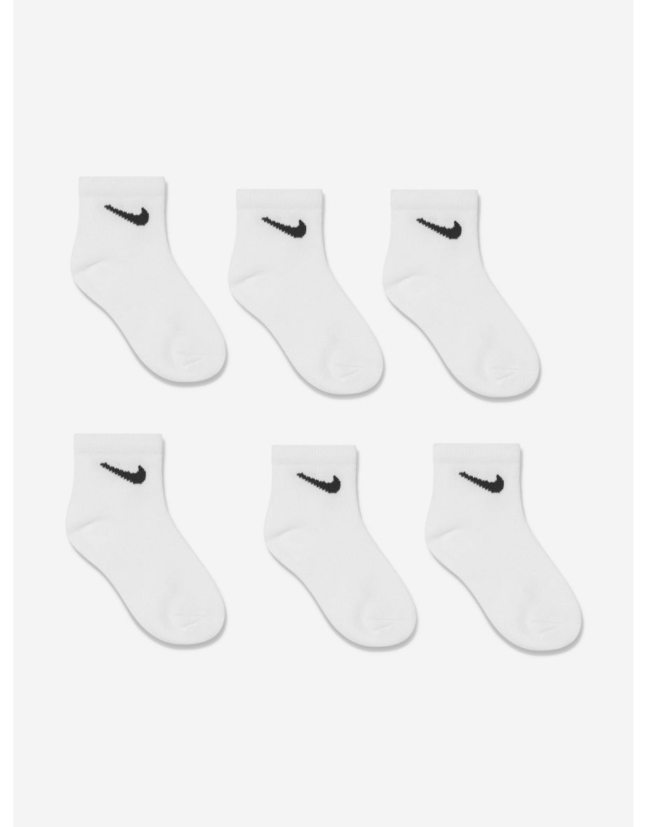 Boys Colourful Pack Socks Set in White