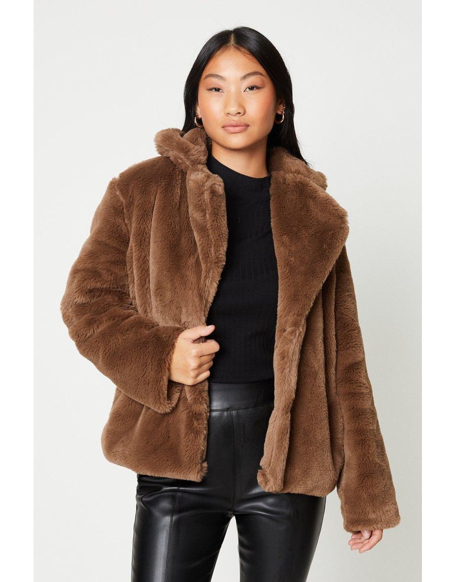 Fur coat dorothy perkins shop