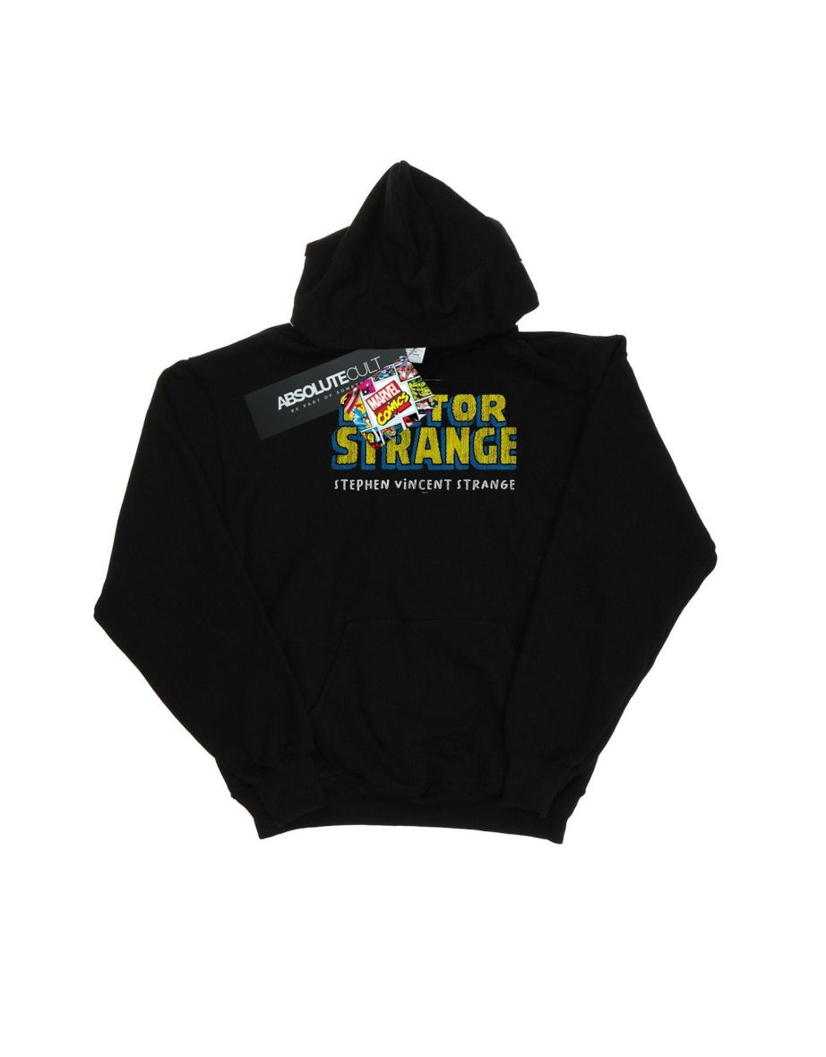 Marvel Girls Doctor Strange AKA Stephen Vincent Strange Hoodie - Black