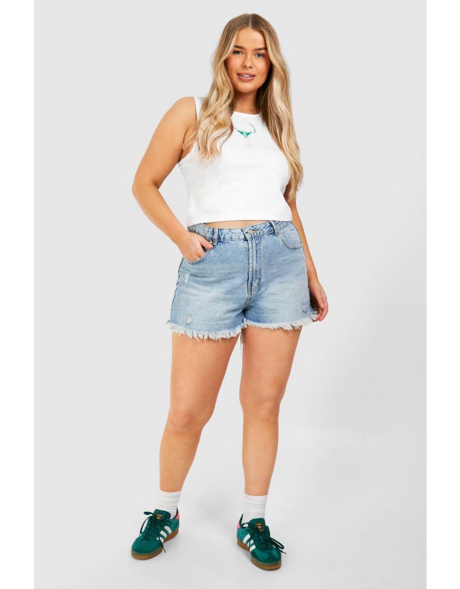 Plus Cocktail Racer Vest - white