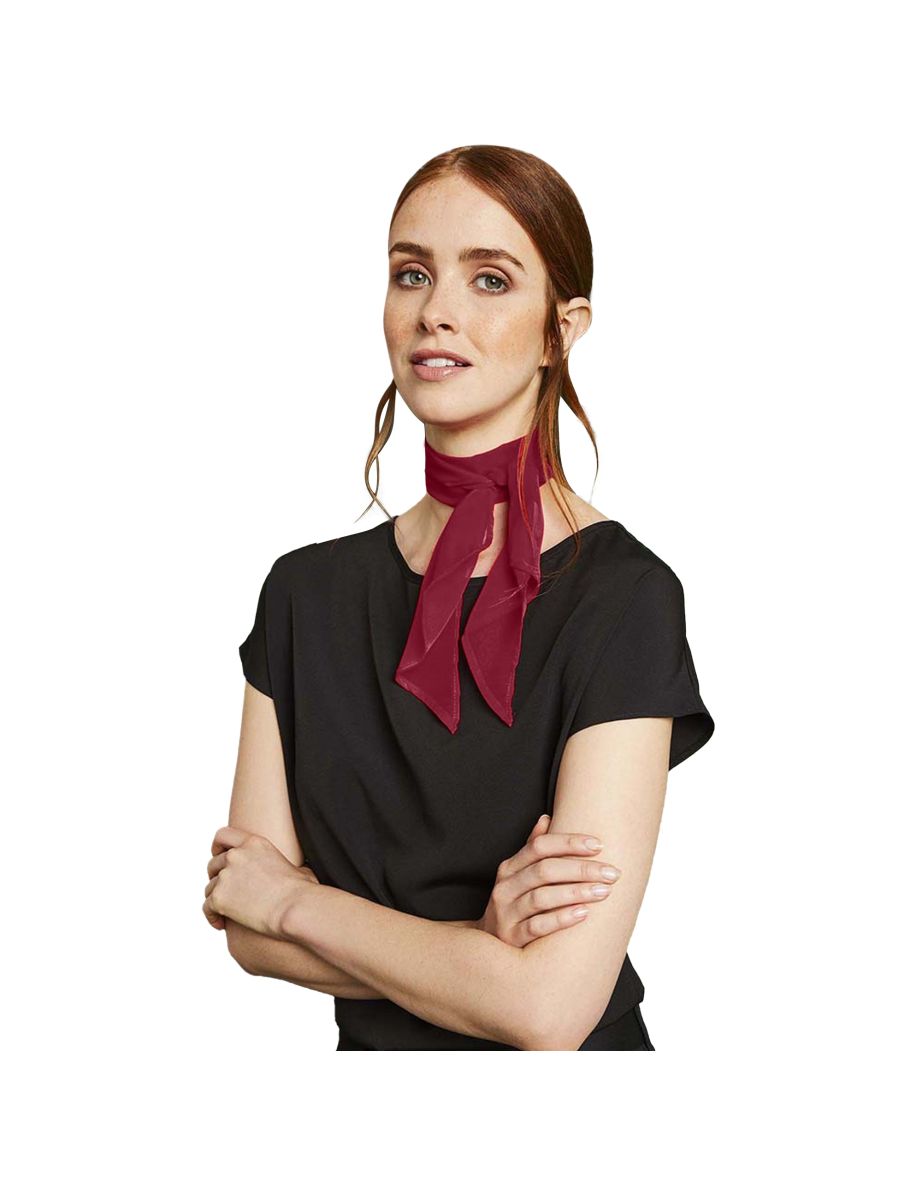 Premier Ladies/Womens Work Chiffon Formal Scarf - Hot Pink - 1