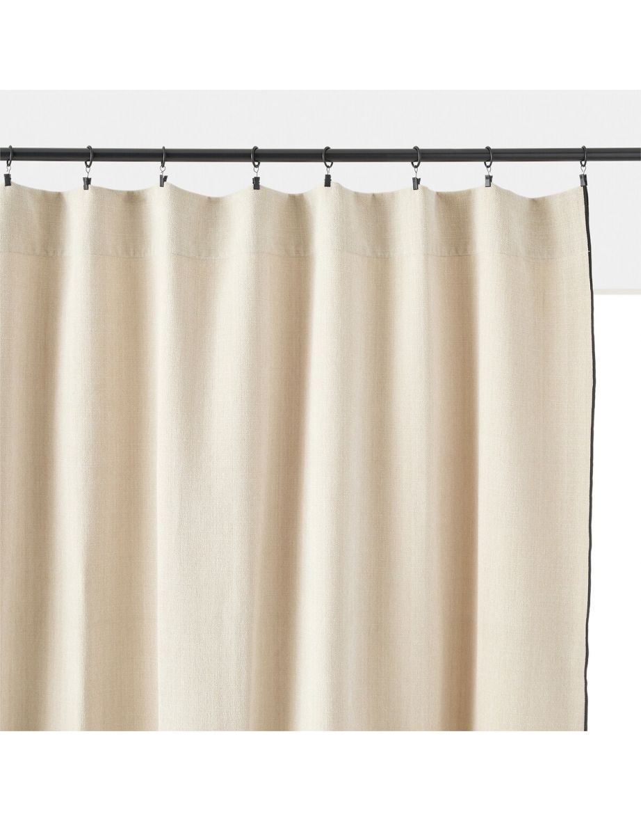 Figuera Chenille Effect Single Curtain with Hidden Tabs