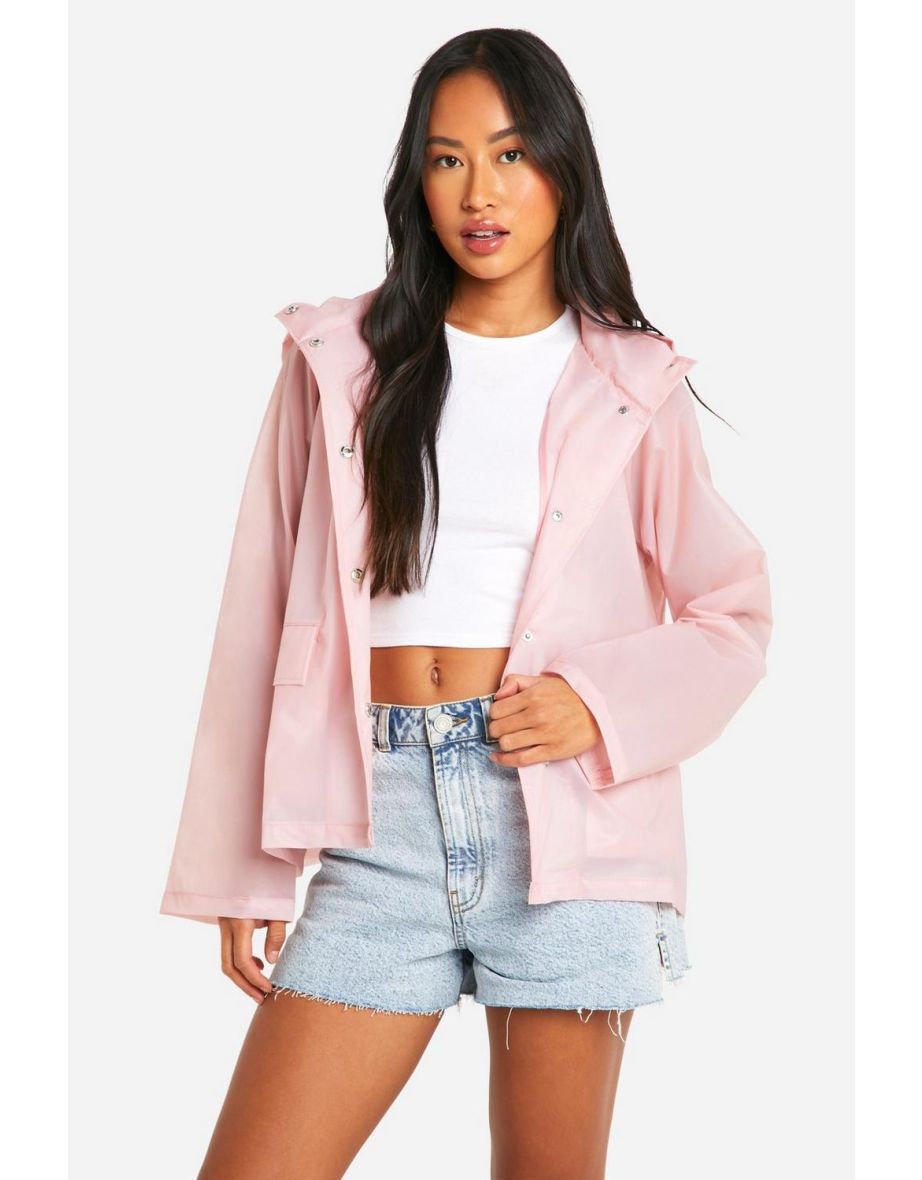 Hooded Festival Mac - pink