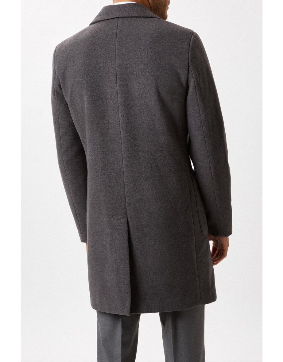 Double Breasted Overcoat - 2