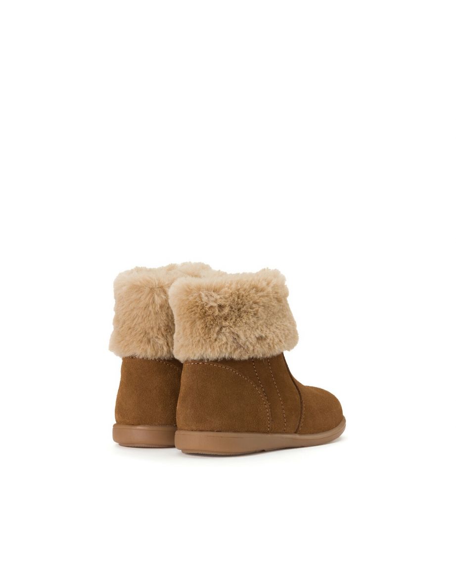 Kids Suede Calf Boots - 3