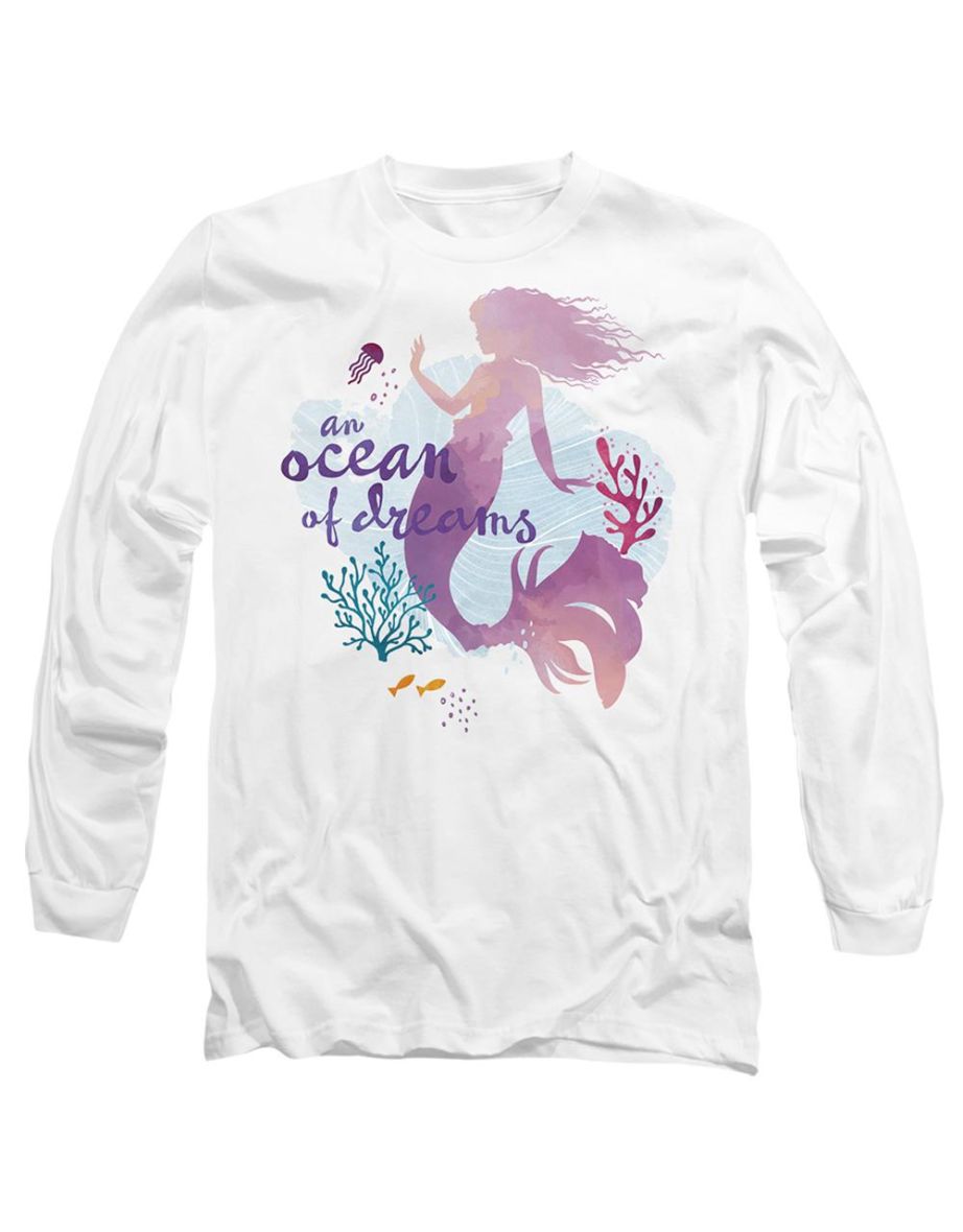 The Little Mermaid Adult Ocean Of Dreams Ariel T-Shirt - White