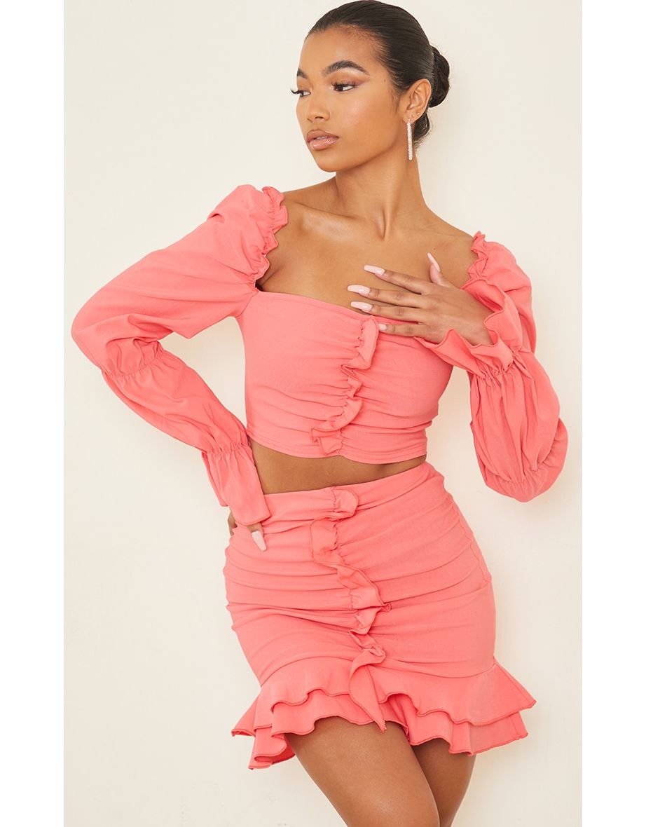 Buy Prettylittlething Crop Top In Saudi, UAE, Kuwait And, 47% OFF
