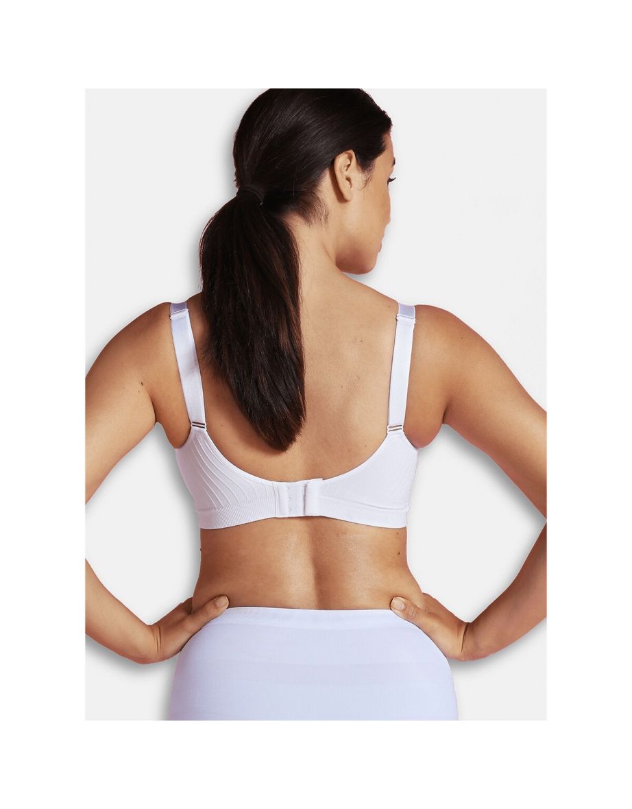 Carriwell White Maternity Bra - 4