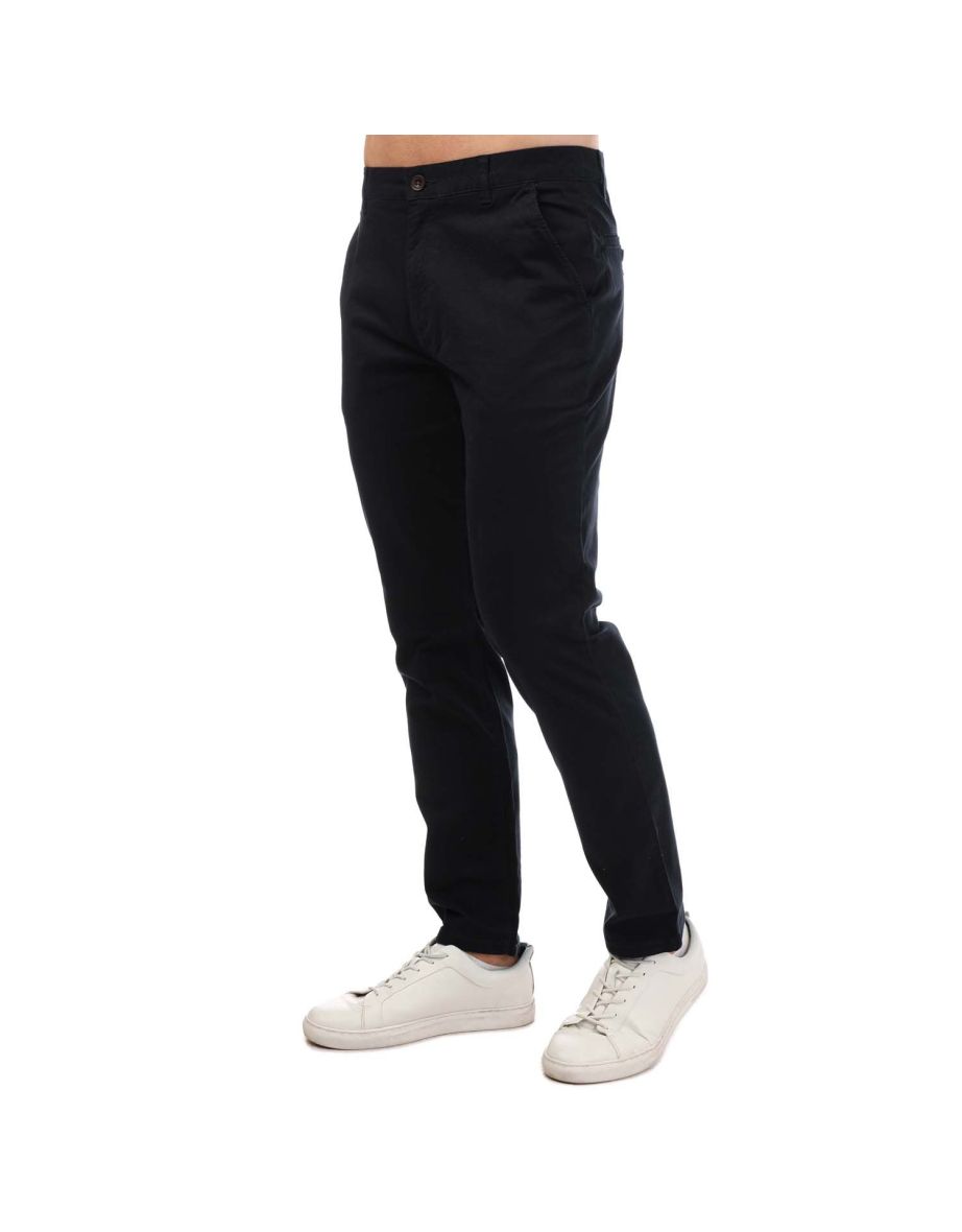 Men's Farah Lawson Stretch Chino in Blue