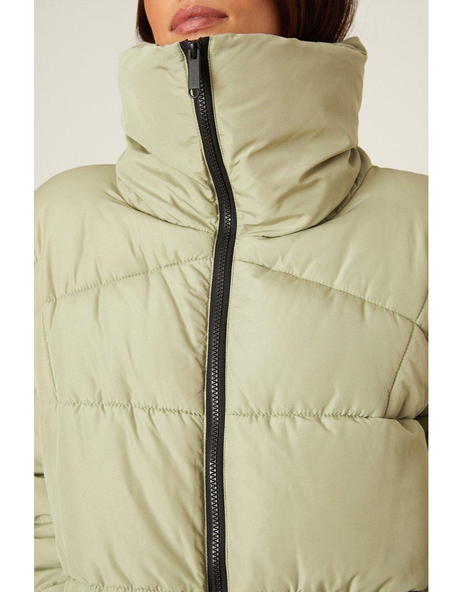 Petite Padded Longline Coat - 3