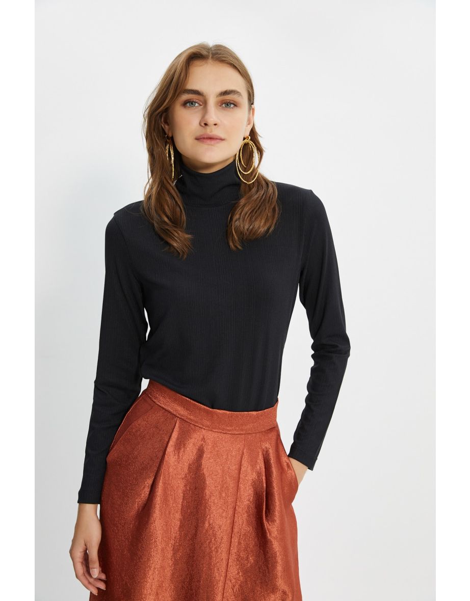 Tunic - Black - Slim fit - 7