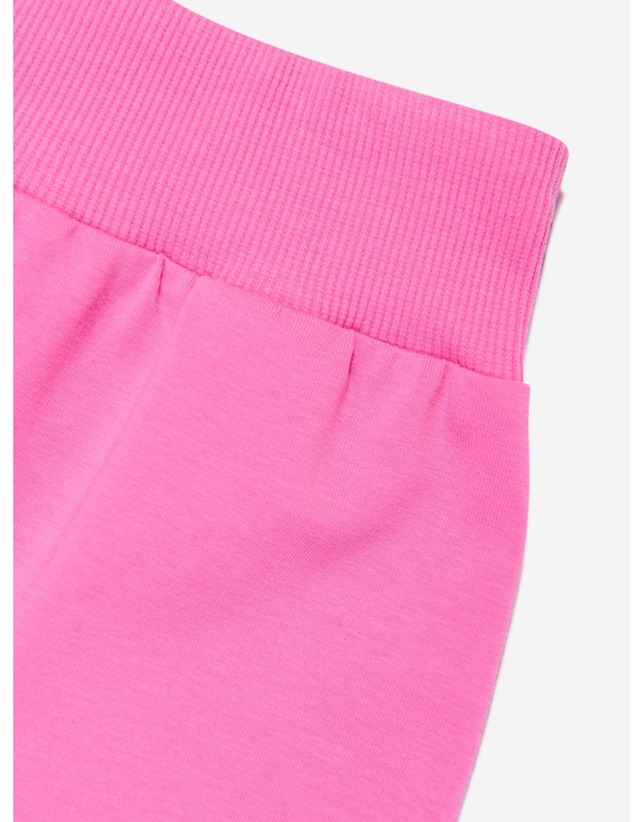 Girls Jersey Shorts in Pink - 3