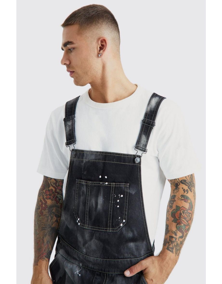 Slim Tie Dye Dungaree - 2