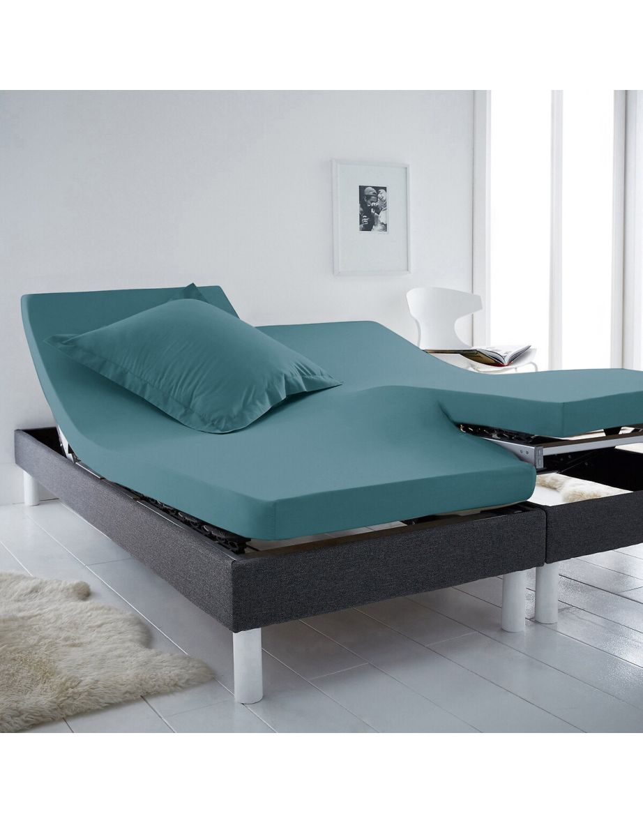 Scenario 100% Cotton Jersey Fitted Sheet for Articulated Beds