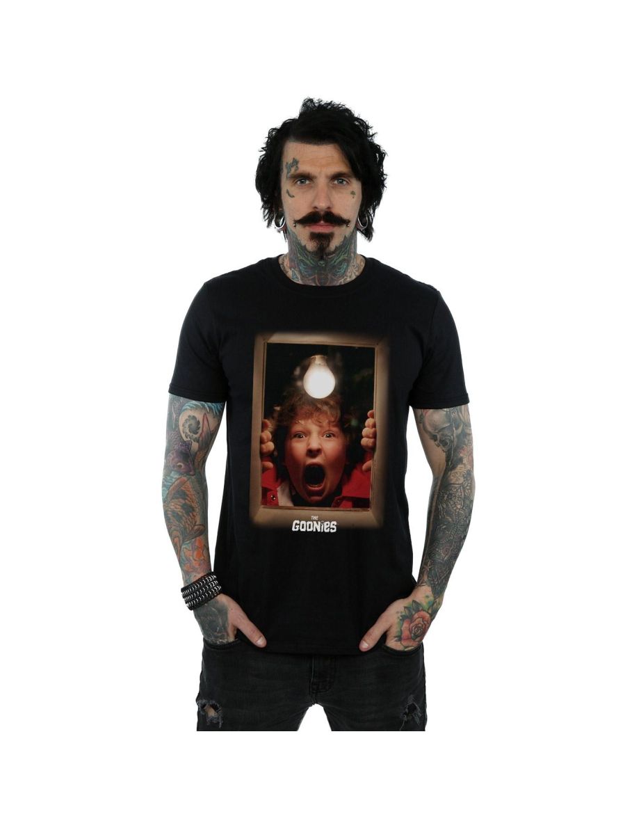 The Goonies Mens Chunk Scream T-Shirt - Black