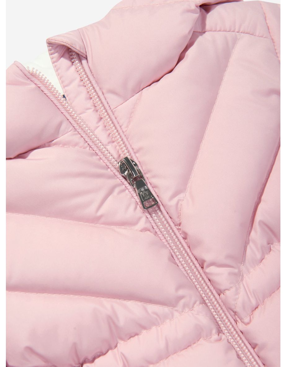 Moncler Enfant Baby Girls Down Padded Sanaa Jacket in Pink - 3
