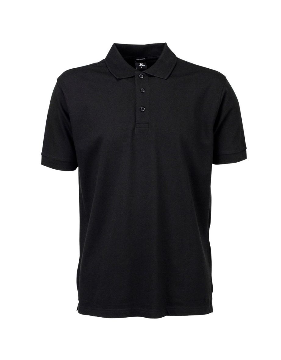 Tee Jays Mens Luxury Sport Polo Shirt - Black