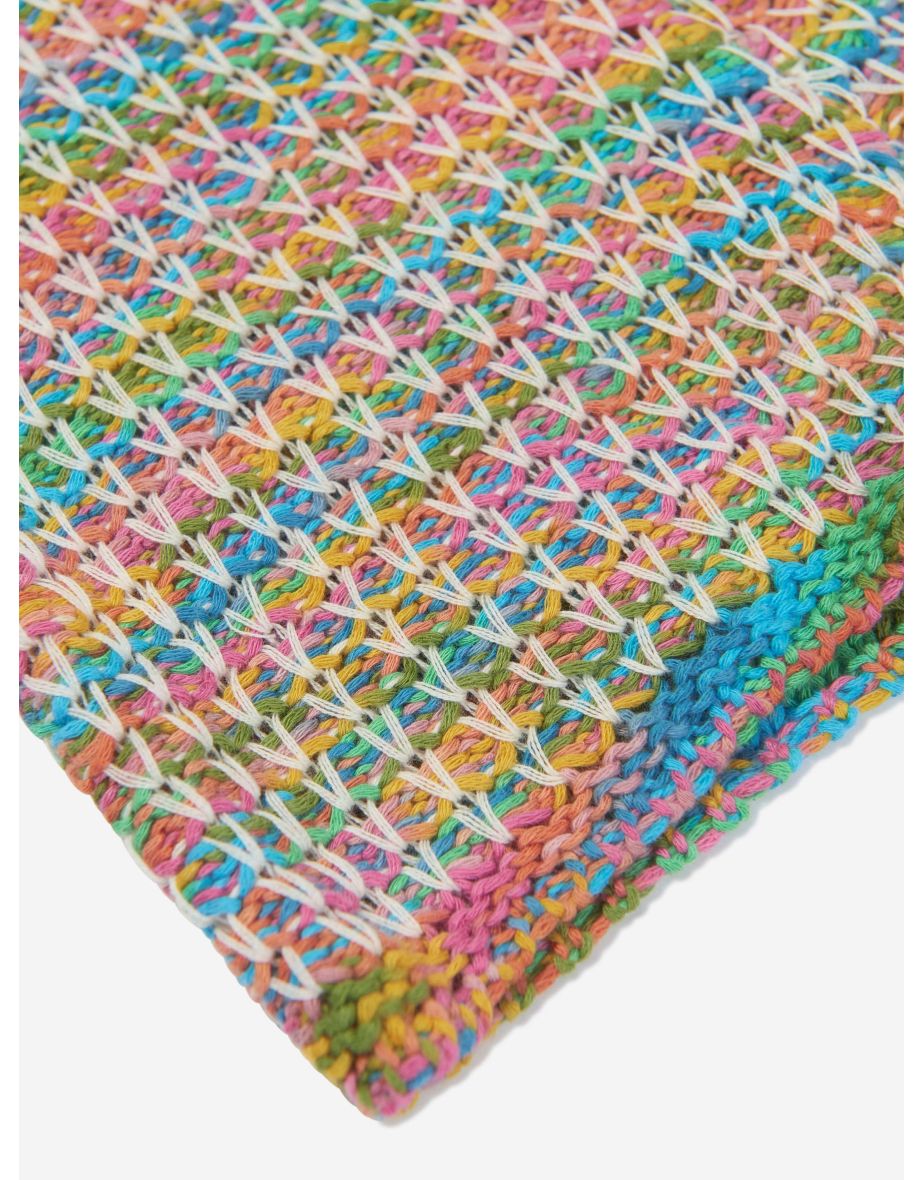 Girls August Textured Knit Shorts in Multicolour - 3