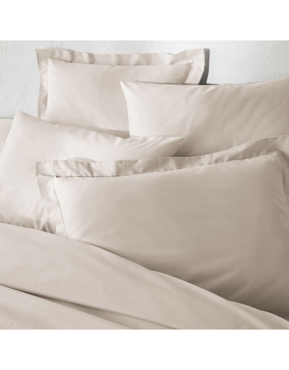 Scenario Plain Polycotton Bolster Pillowcase - 3