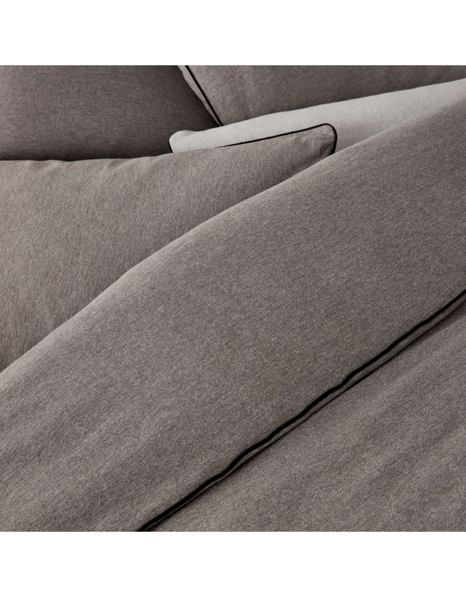 New Jersey Organic Cotton Jersey 200 Thread Count Pillowcase - 3