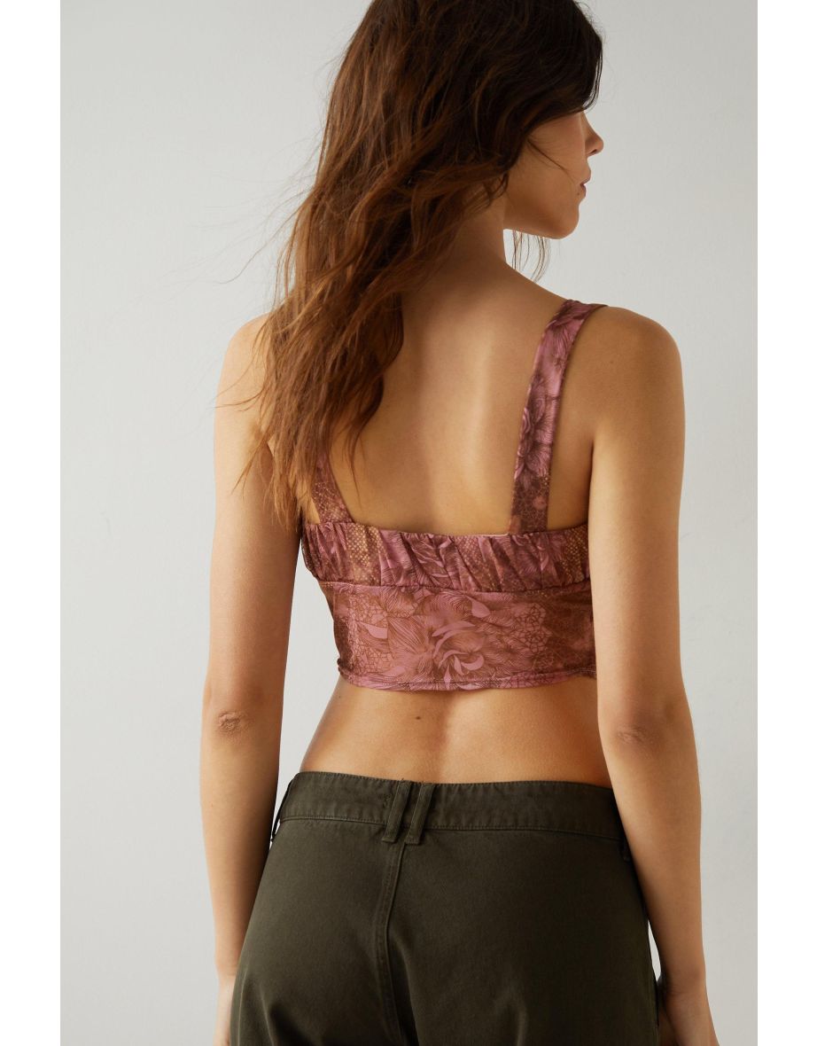 Nasty Gal X Nick Fierro Tattoo Printed Mesh Top - 3