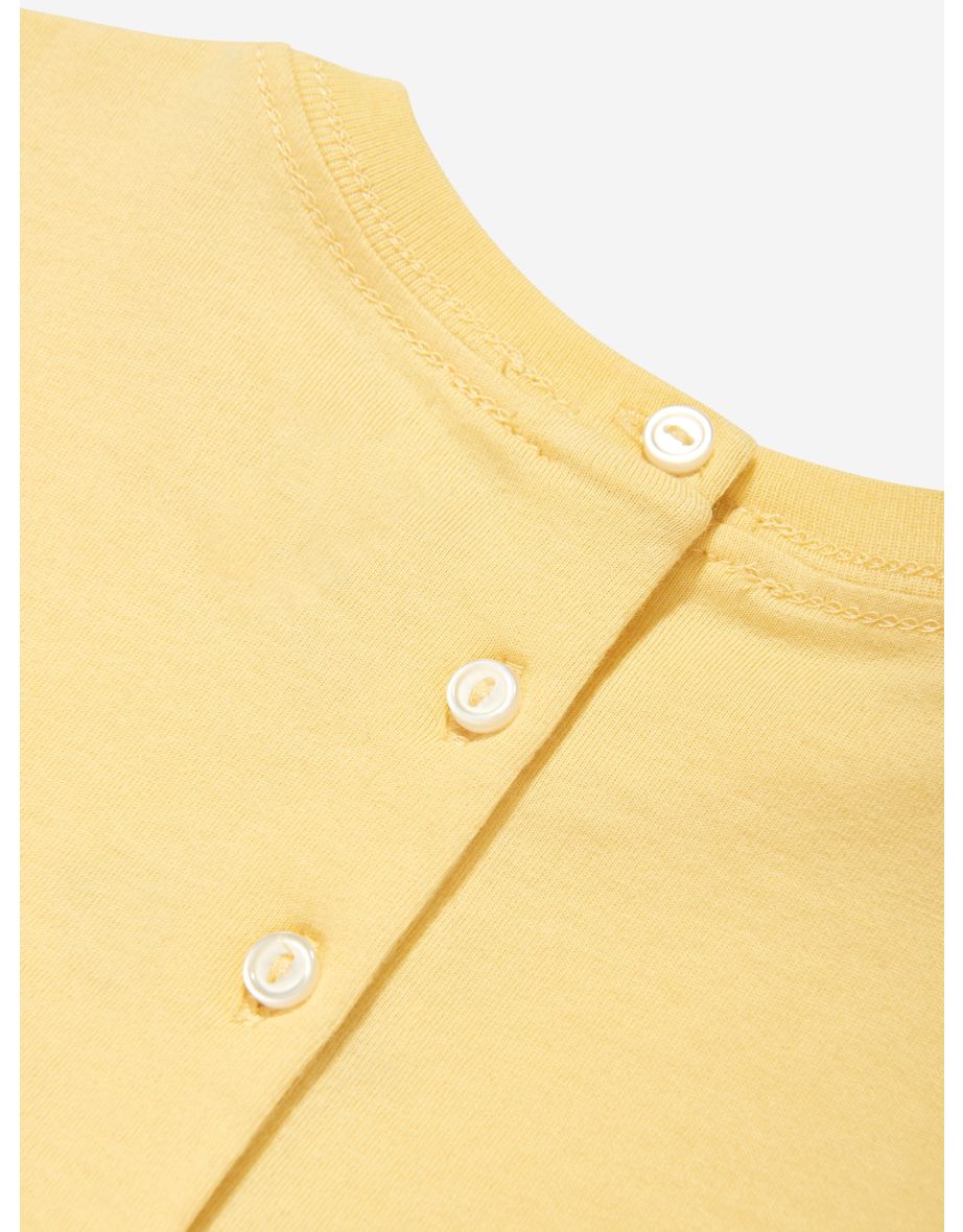 Baby Girls Polo Bear T-Shirt in Yellow - 3
