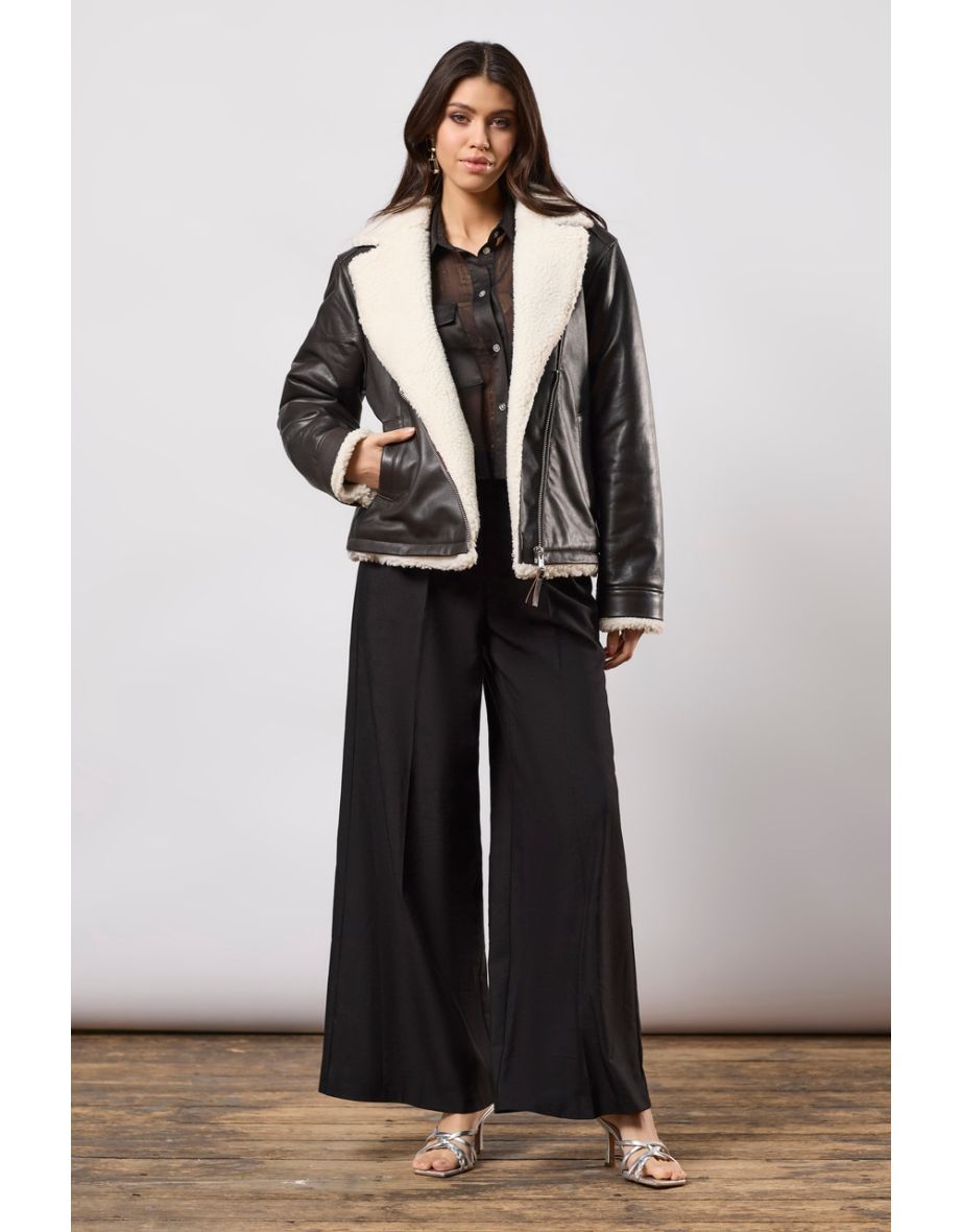 Sherling Jacket Chocolate
