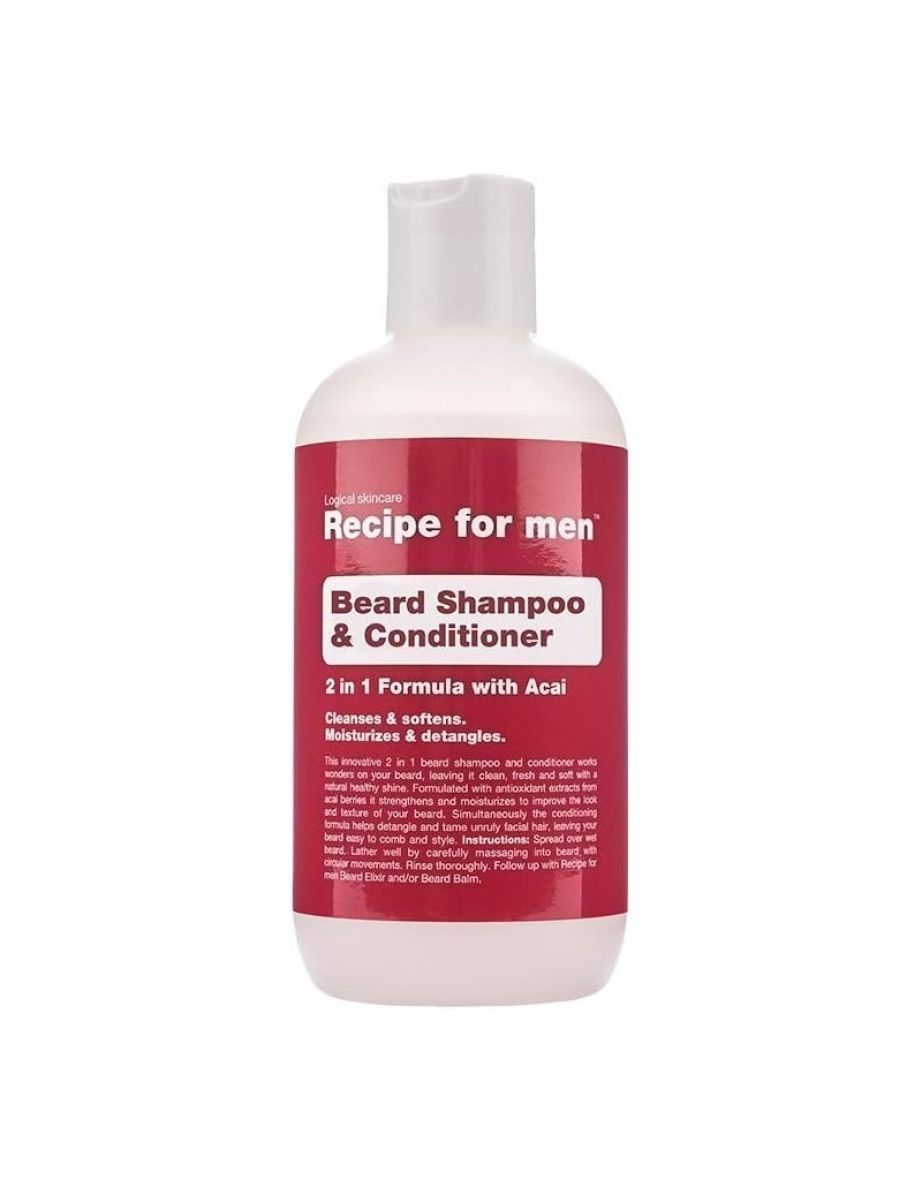 Recipe for Men Beard Shampoo & Conditioner 250ml