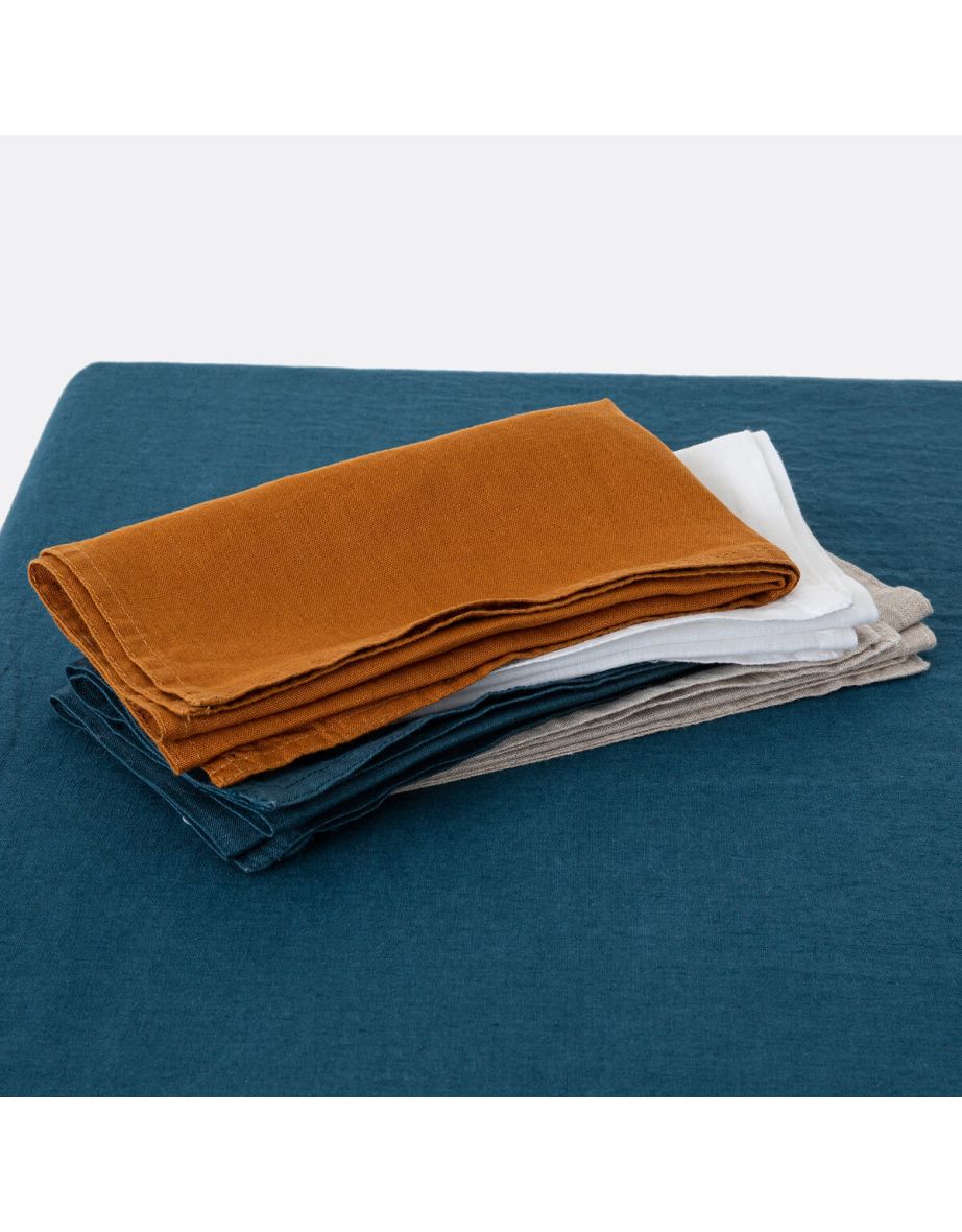 Victorine Pre-Washed Linen Tablecloth - 5