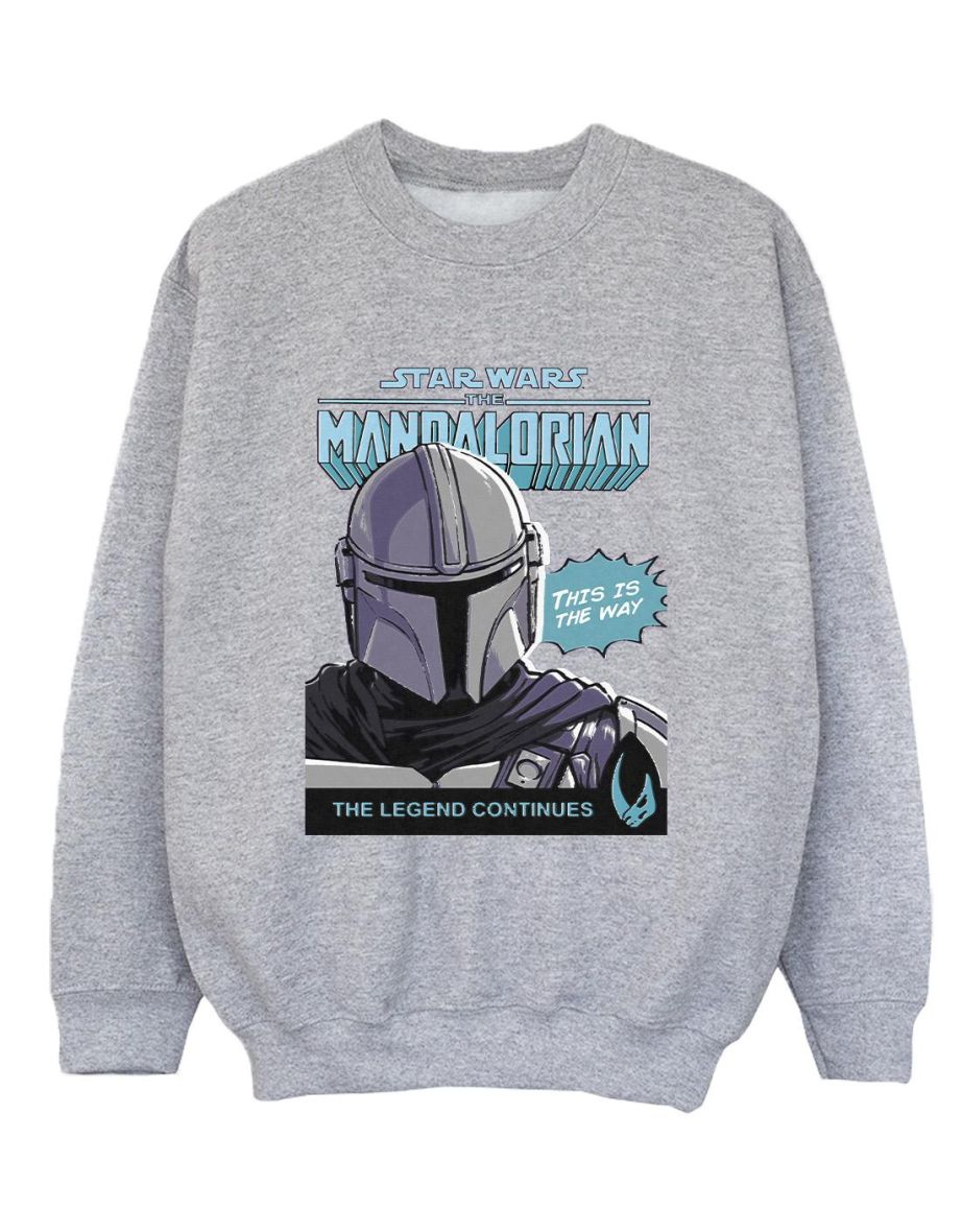 Boys mandalorian sweatshirt sale