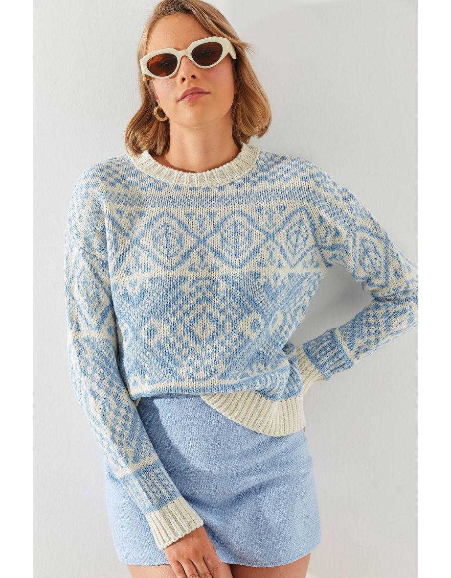 Women's Jacquard Sweater