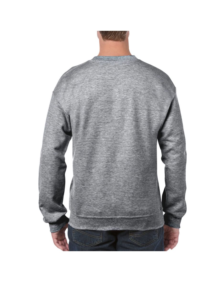 Gildan Mens Heavy Blend Sweatshirt - Graphite Heather - 1