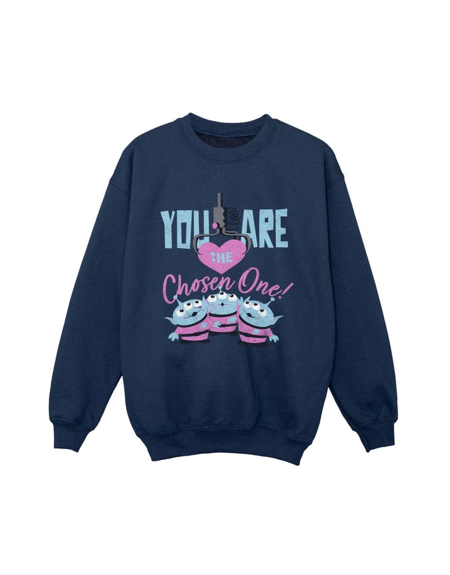 Disney Boys Toy Story You Are The Chosen One Sweatshirt - Navy Blue - 1