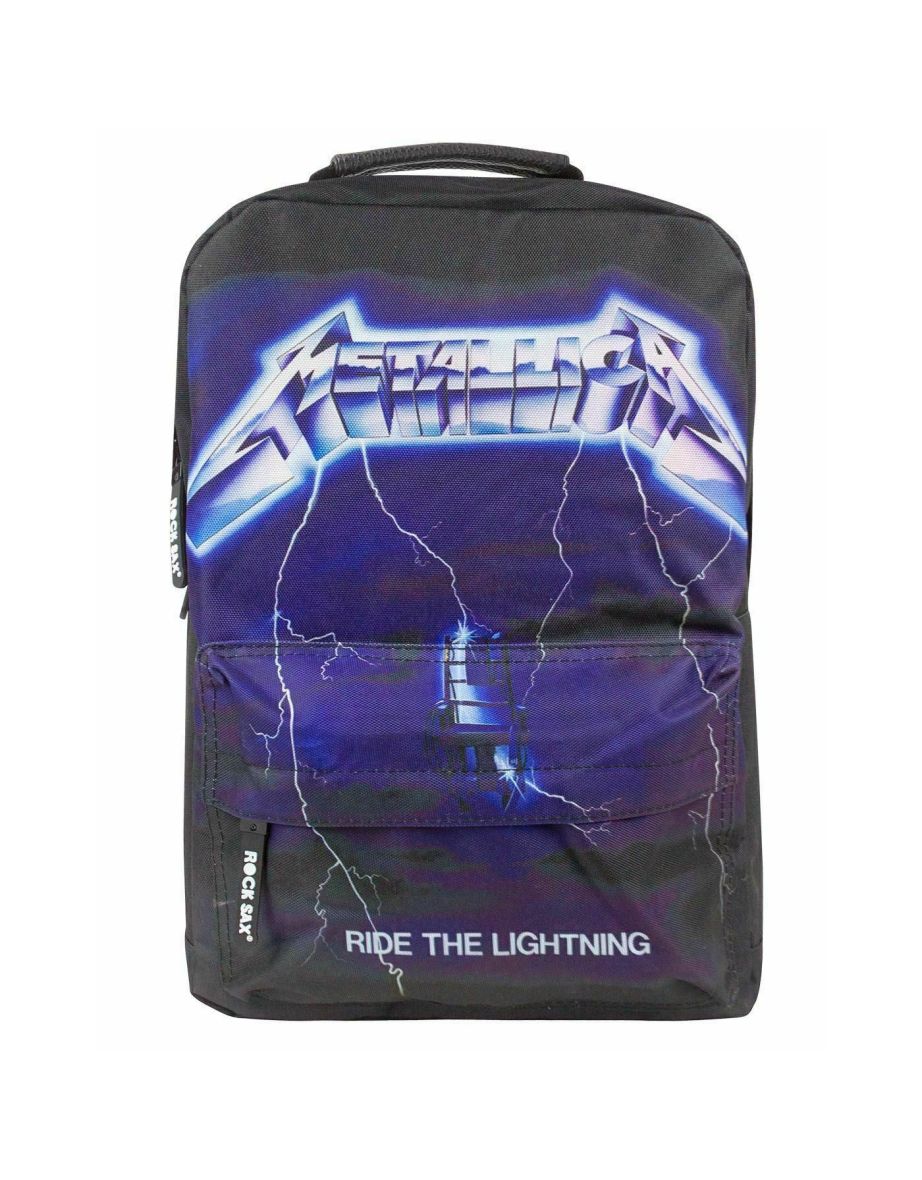 Rock Sax Metallica Backpack - Black/Blue