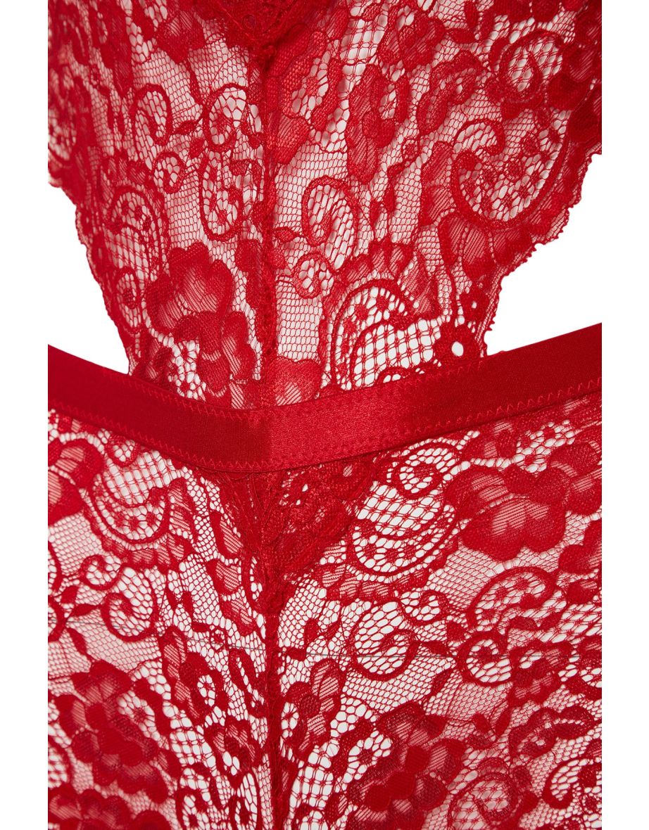 Bodysuit - Red - Slim fit - 6