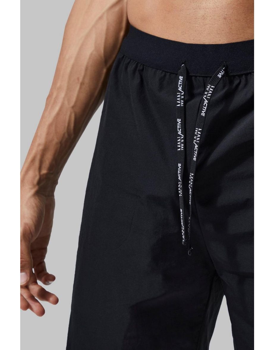 Tall Man Active Lightweight Performance Shorts - black - 2