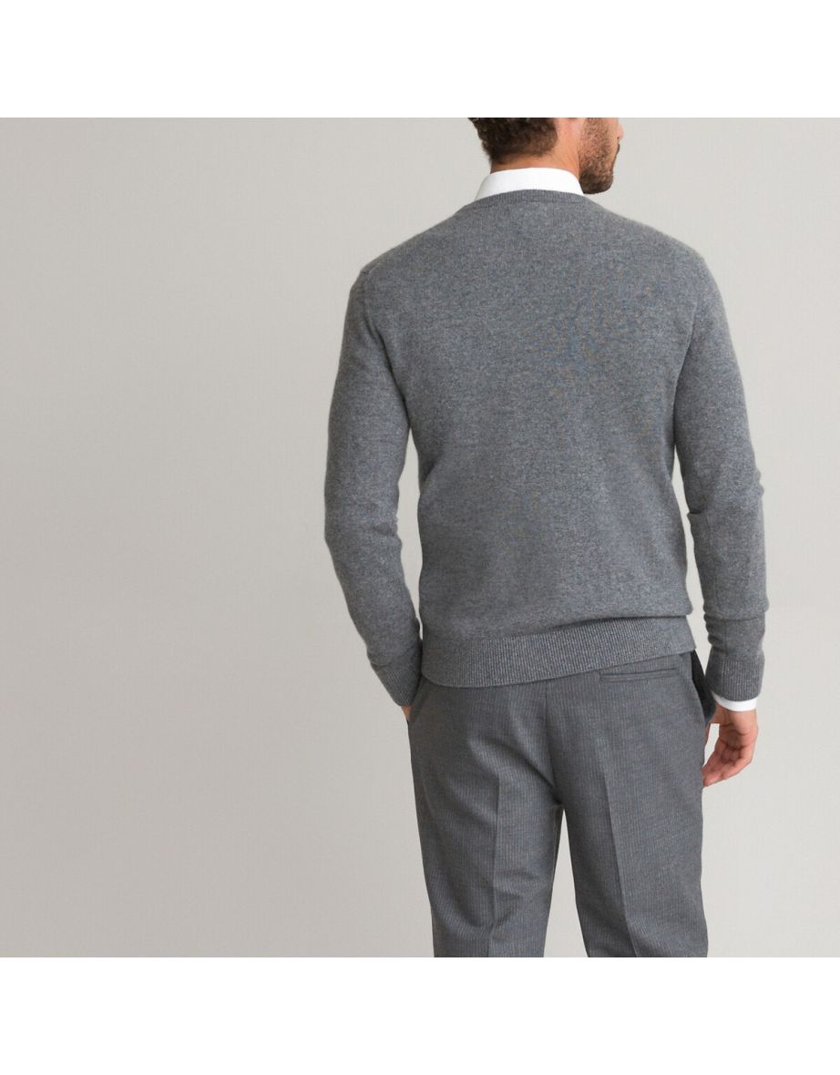 Cashmere Crew Neck Jumper/Sweater - 3