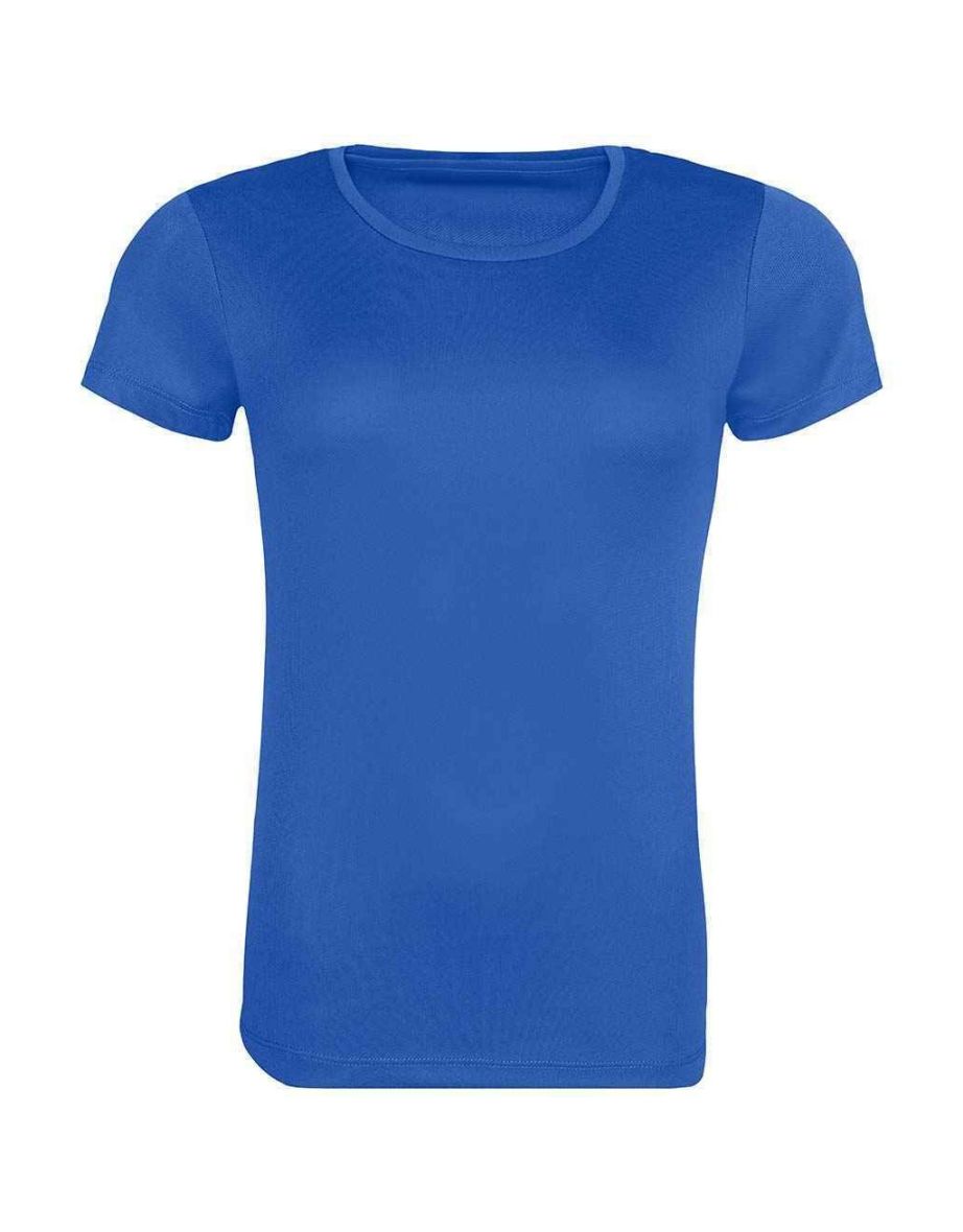 Awdis Womens/Ladies Cool Recycled T-Shirt - Royal Blue
