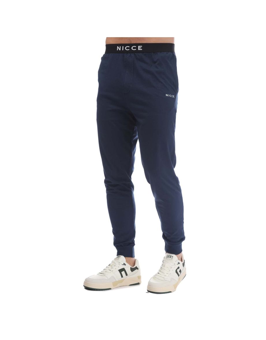Men's NICCE Oren Cuffed Lounge Pant in Blue