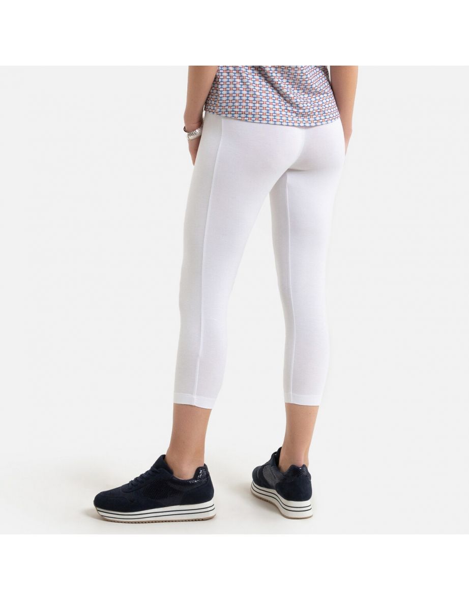 Comfortable Stretchy Cropped Trousers - 3