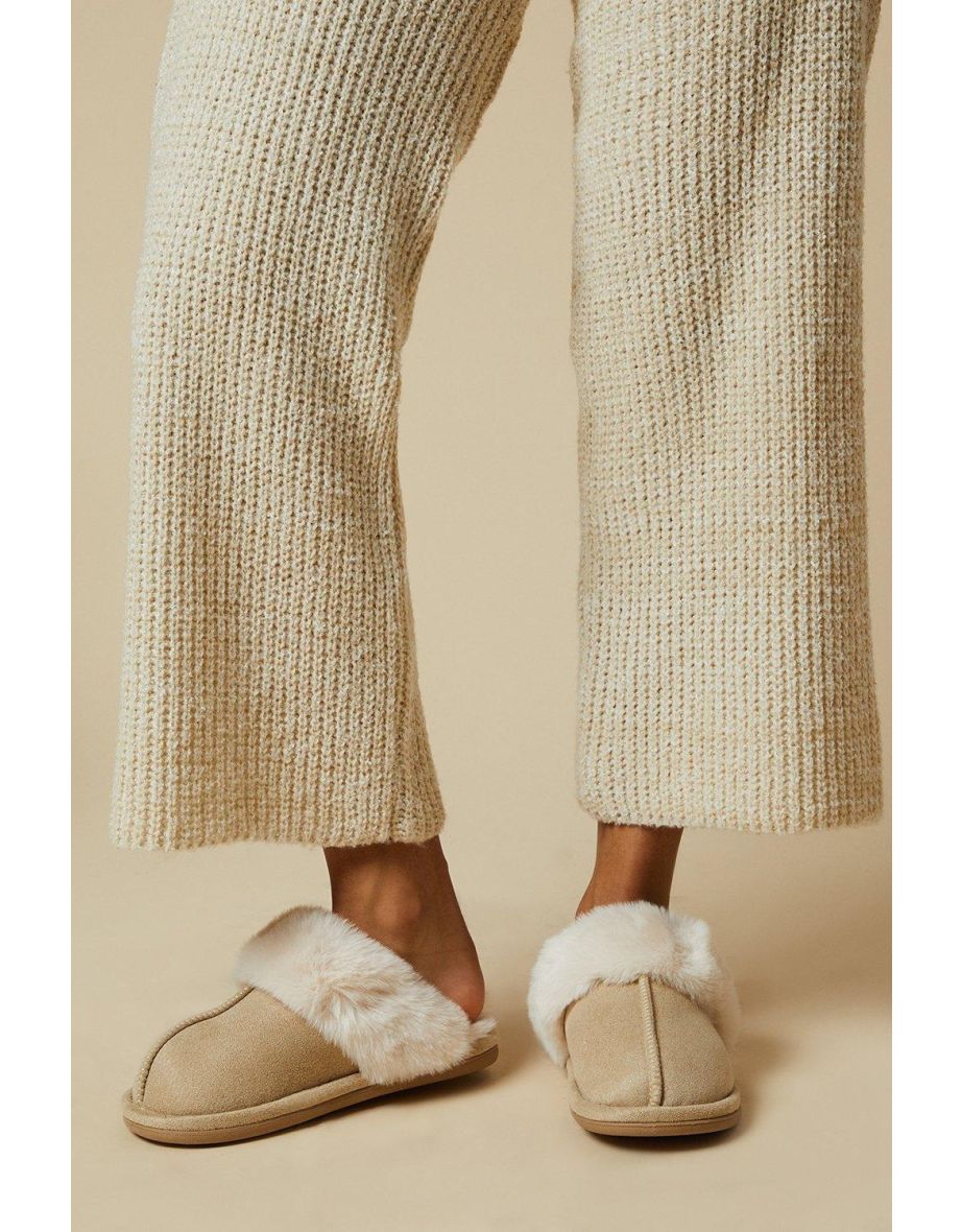 Mon Faux Sheepskin fur Slippers