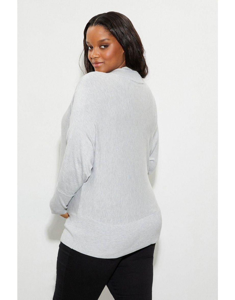 Maternity Sustainable Slouchy Batwing Jumper - 2