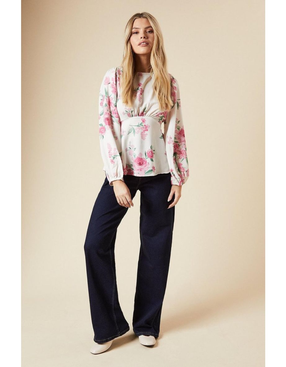 Floral Tea Blouse