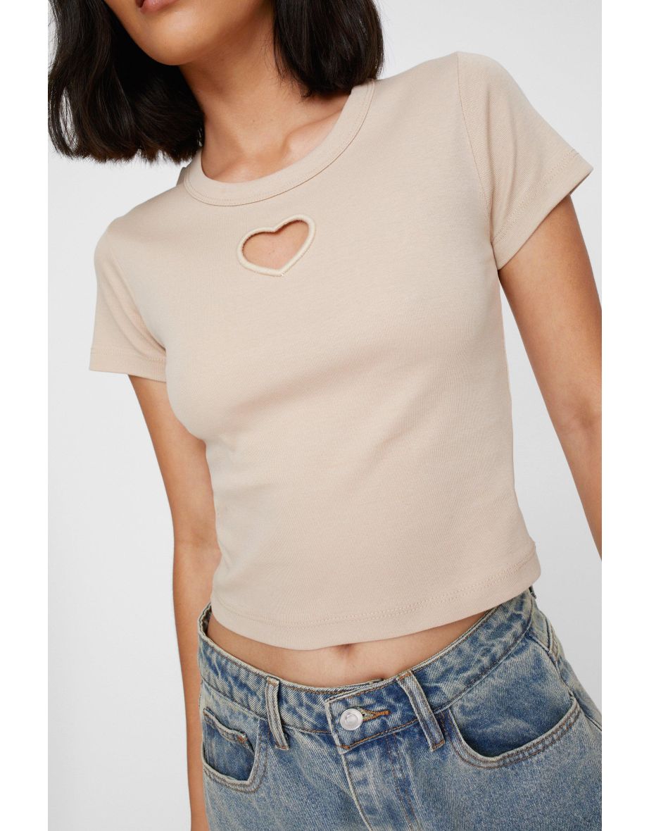 Heart Keyhole T-Shirt - 3