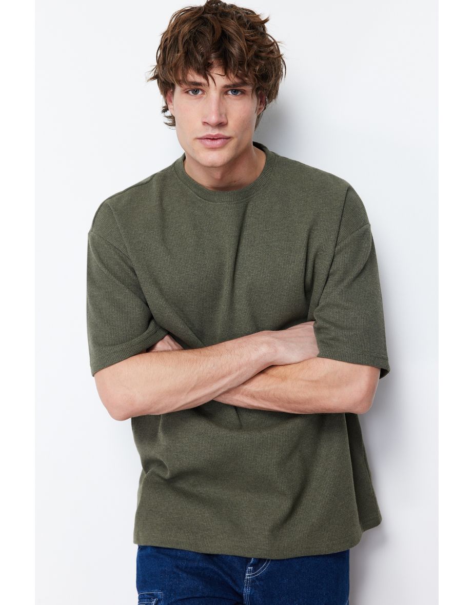 T-Shirt - Khaki - Oversize