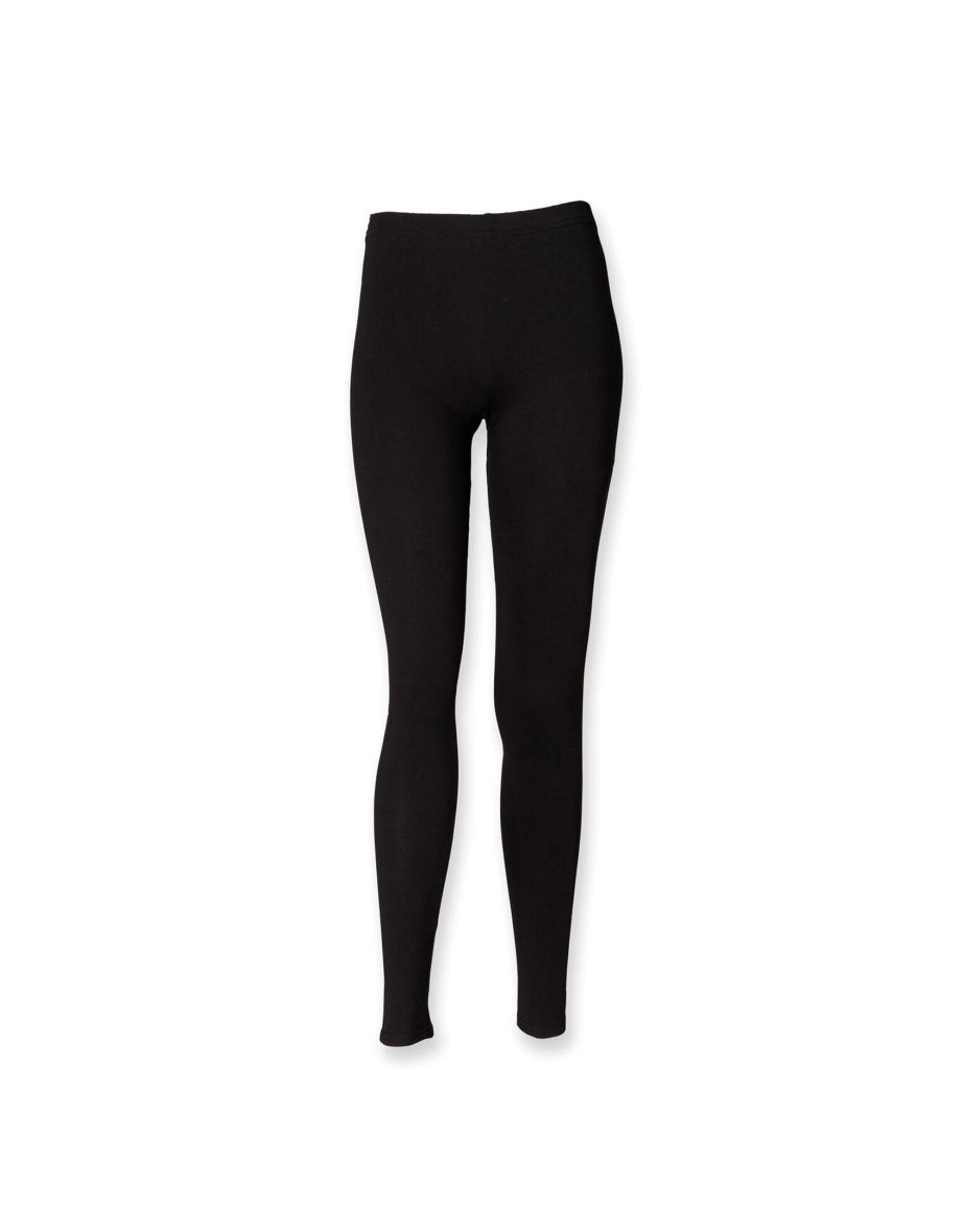 SF Minni Childrens Girls Leggings - Black