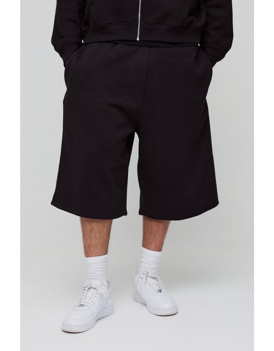 Plus Basic Jersey Jorts