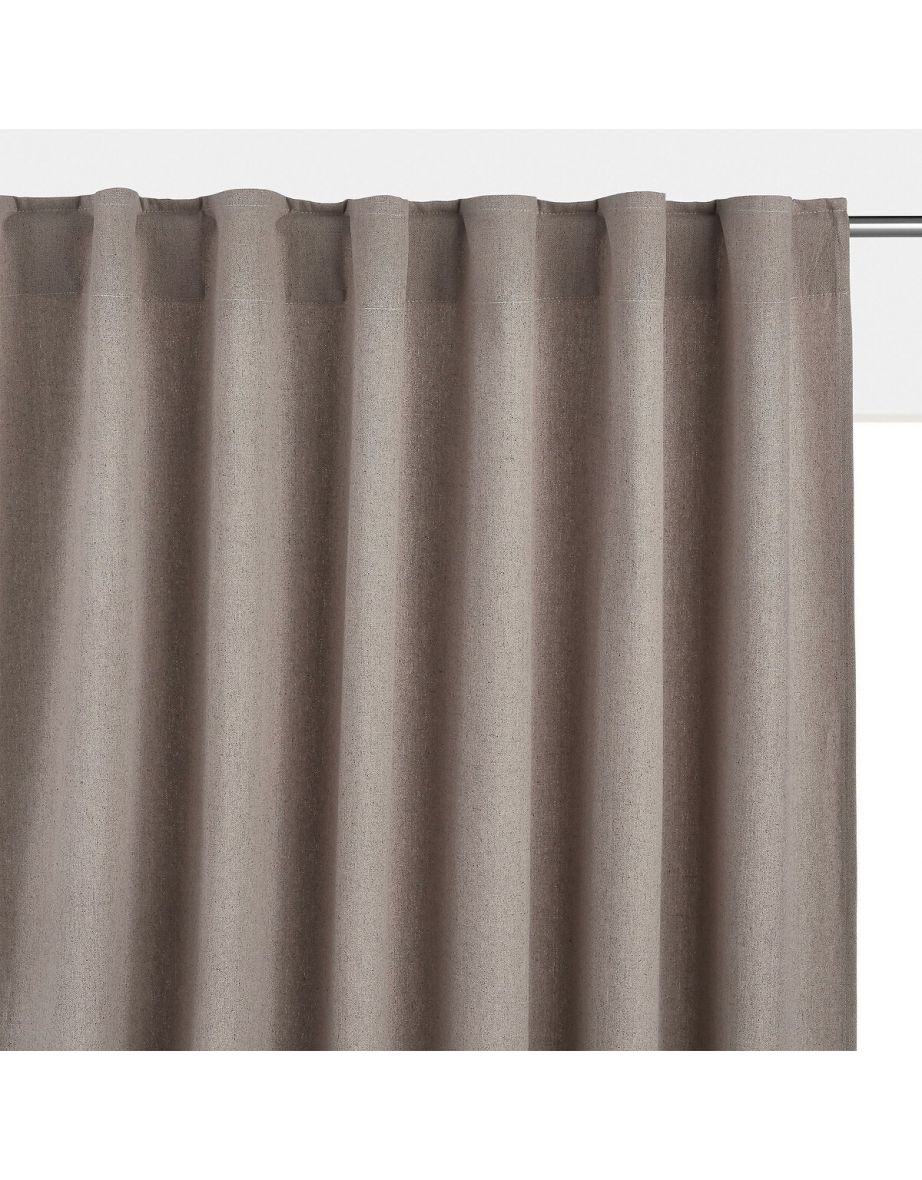 Taima Linen/Cotton Concealed Tab Curtain
