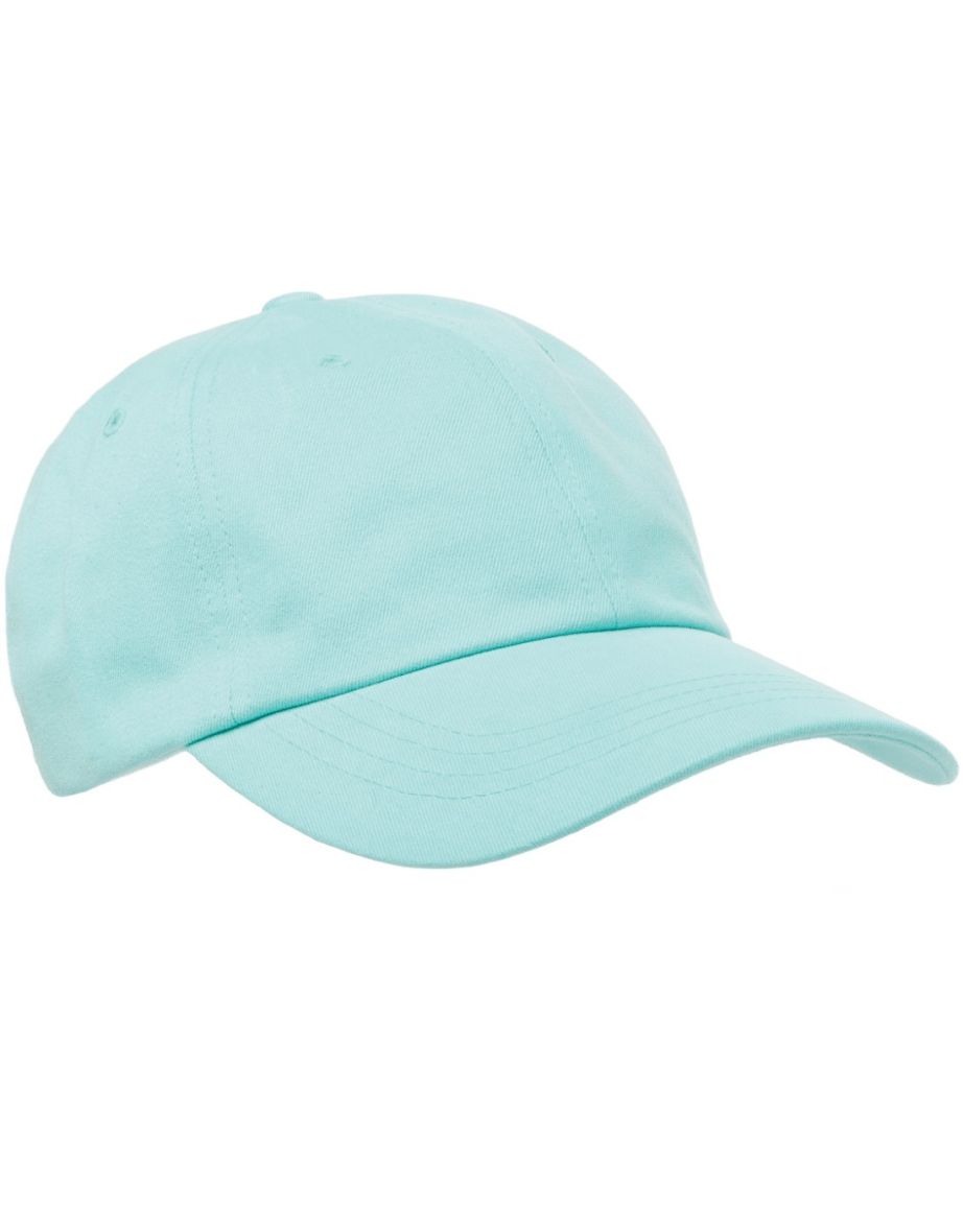 Flexfit By Yupoong Peached Cotton Twill Dad Cap - Diamond Blue - 3